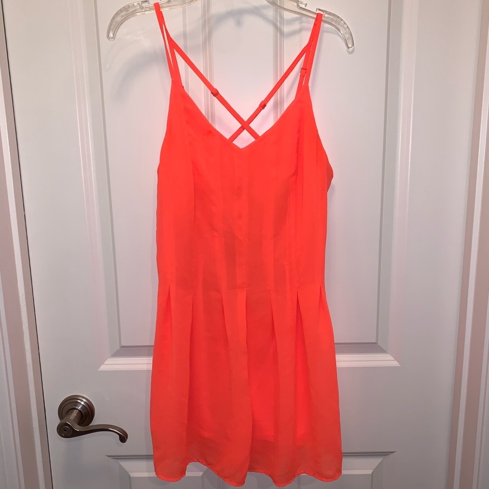 Peach romper